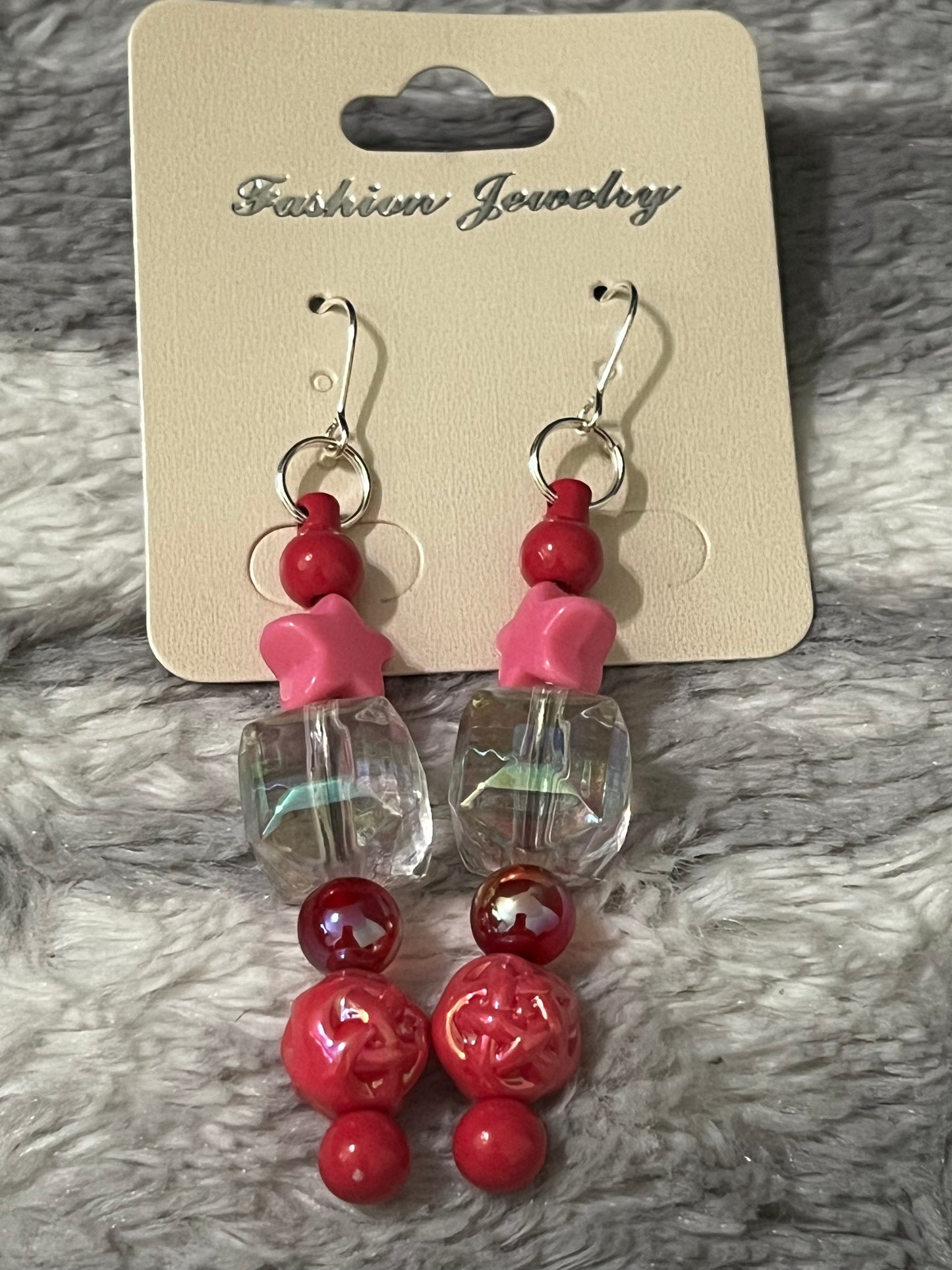 Hand Beaded Earrings Set A