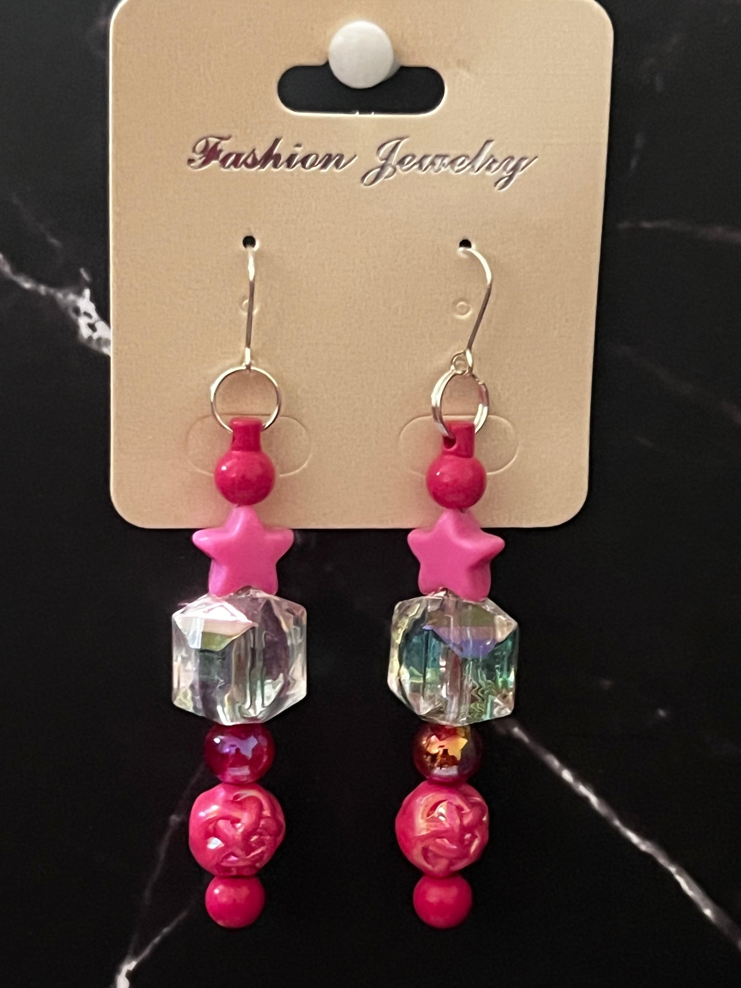 Hand Beaded Earrings Set A