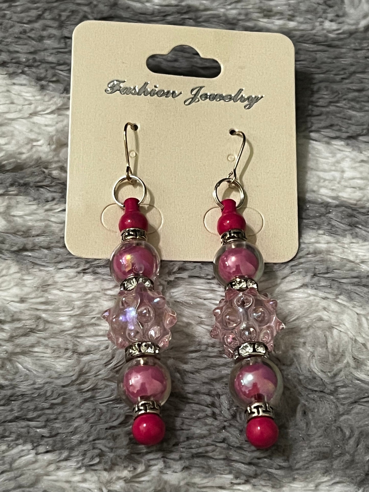 Hand Beaded Earrings Set A