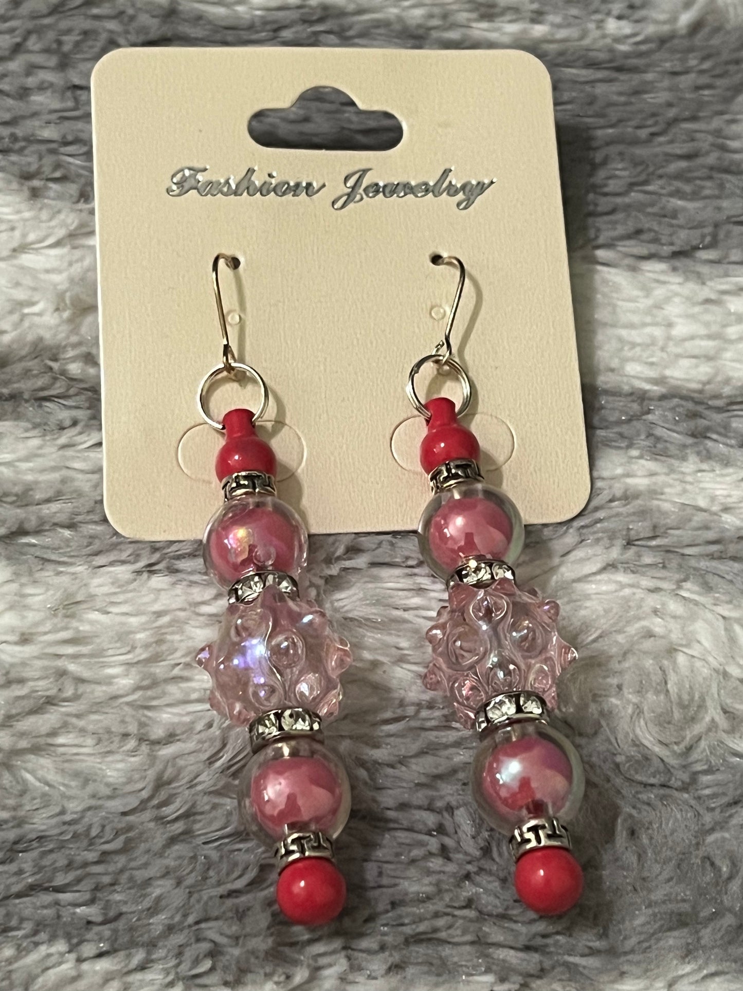 Hand Beaded Earrings Set A