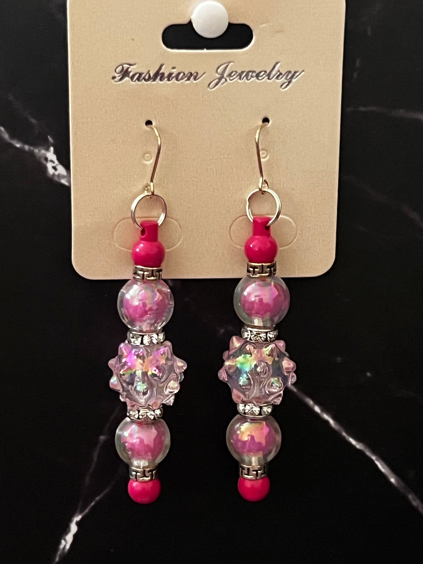 Hand Beaded Earrings Set A