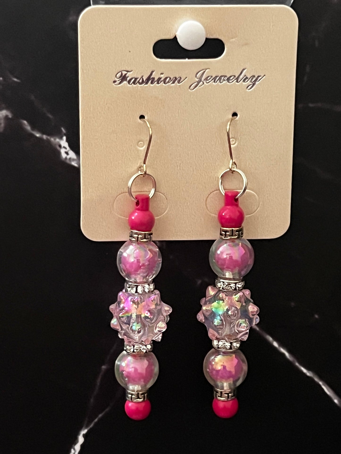 Hand Beaded Earrings Set A