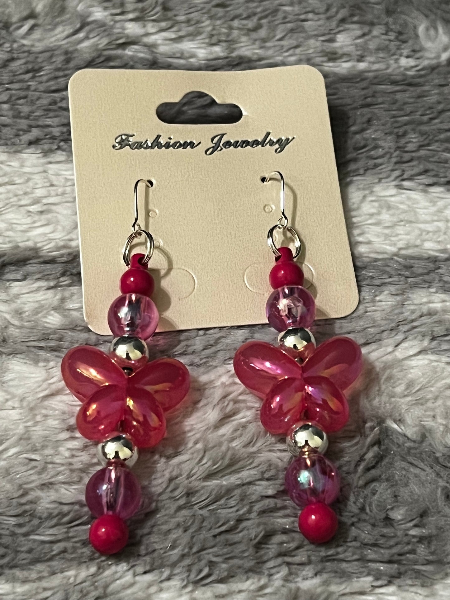 Hand Beaded Earrings Set A