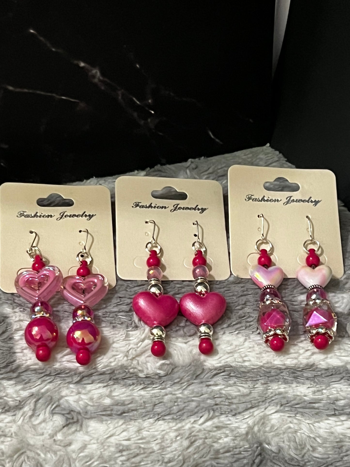 Hand Beaded Earrings Set A