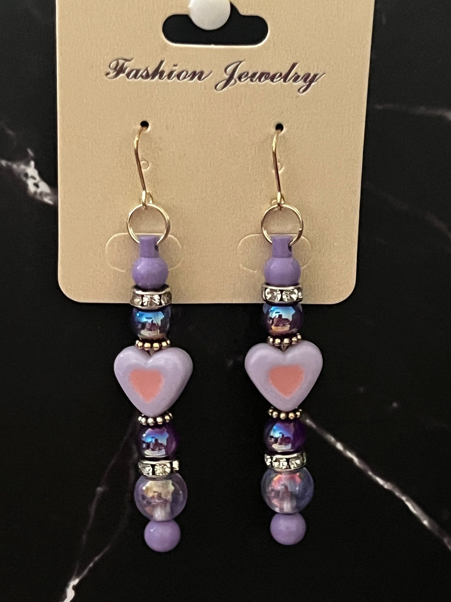 Hand Beaded Earrings Set B