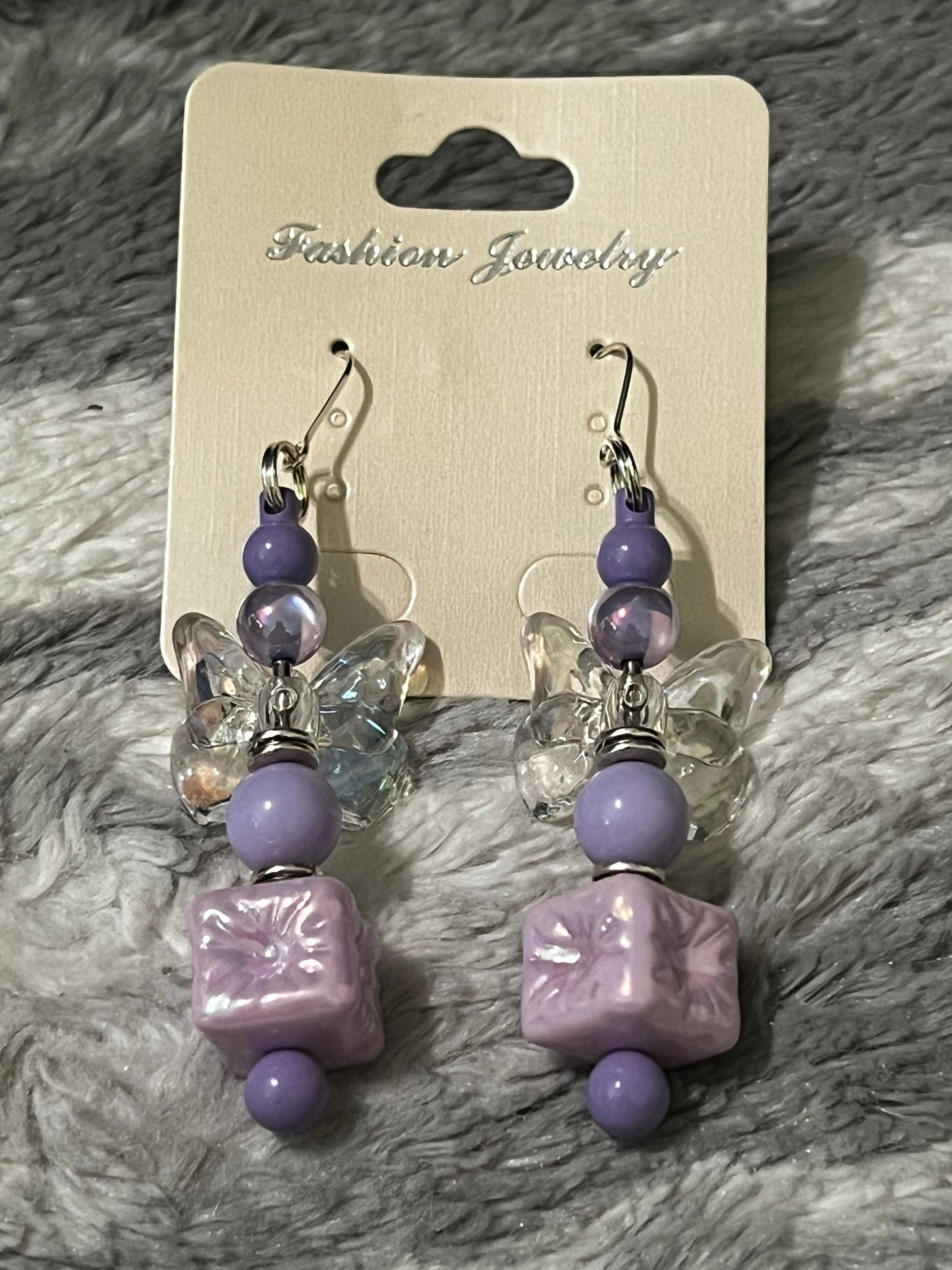 Hand Beaded Earrings Set B