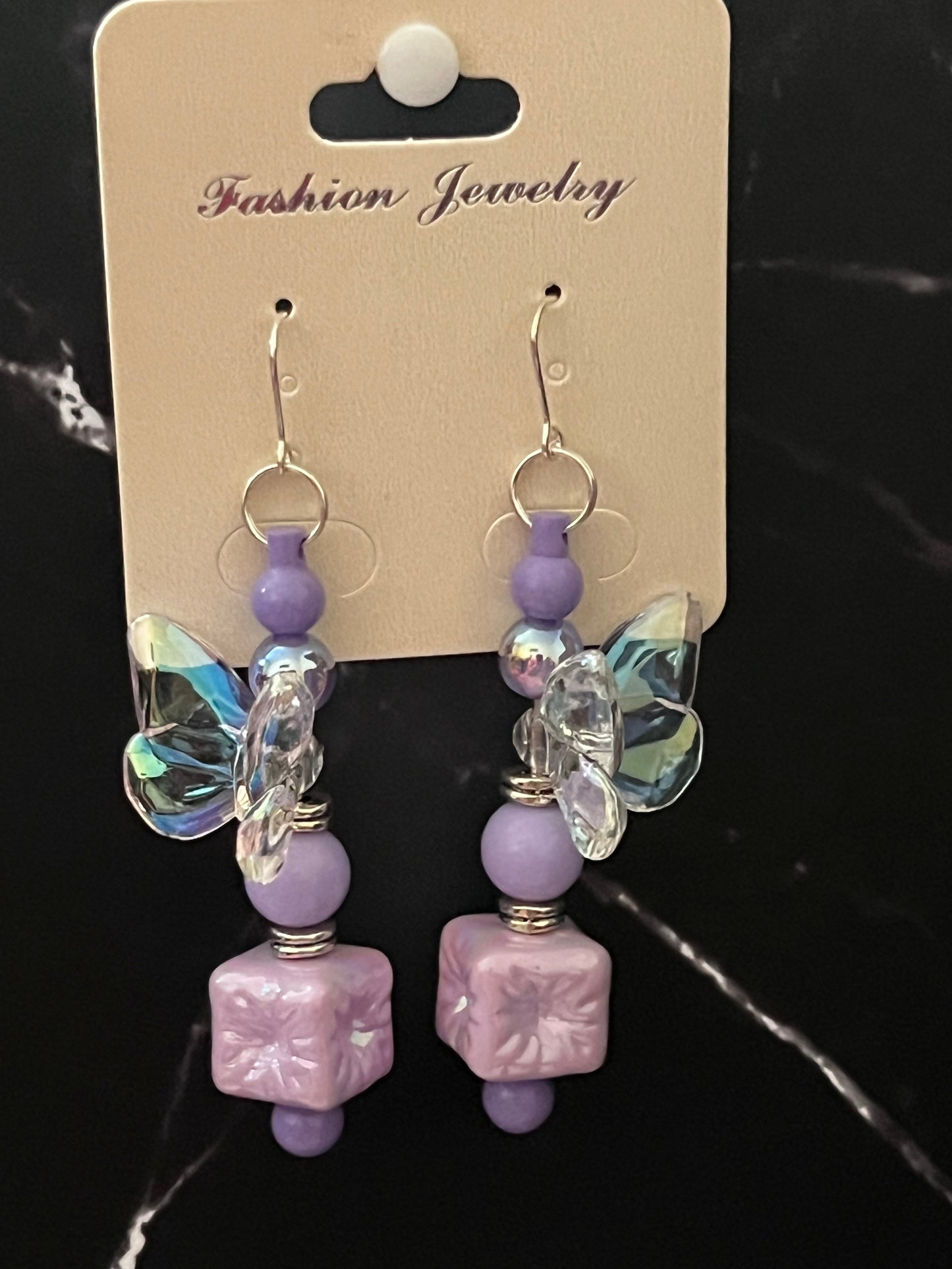 Hand Beaded Earrings Set B