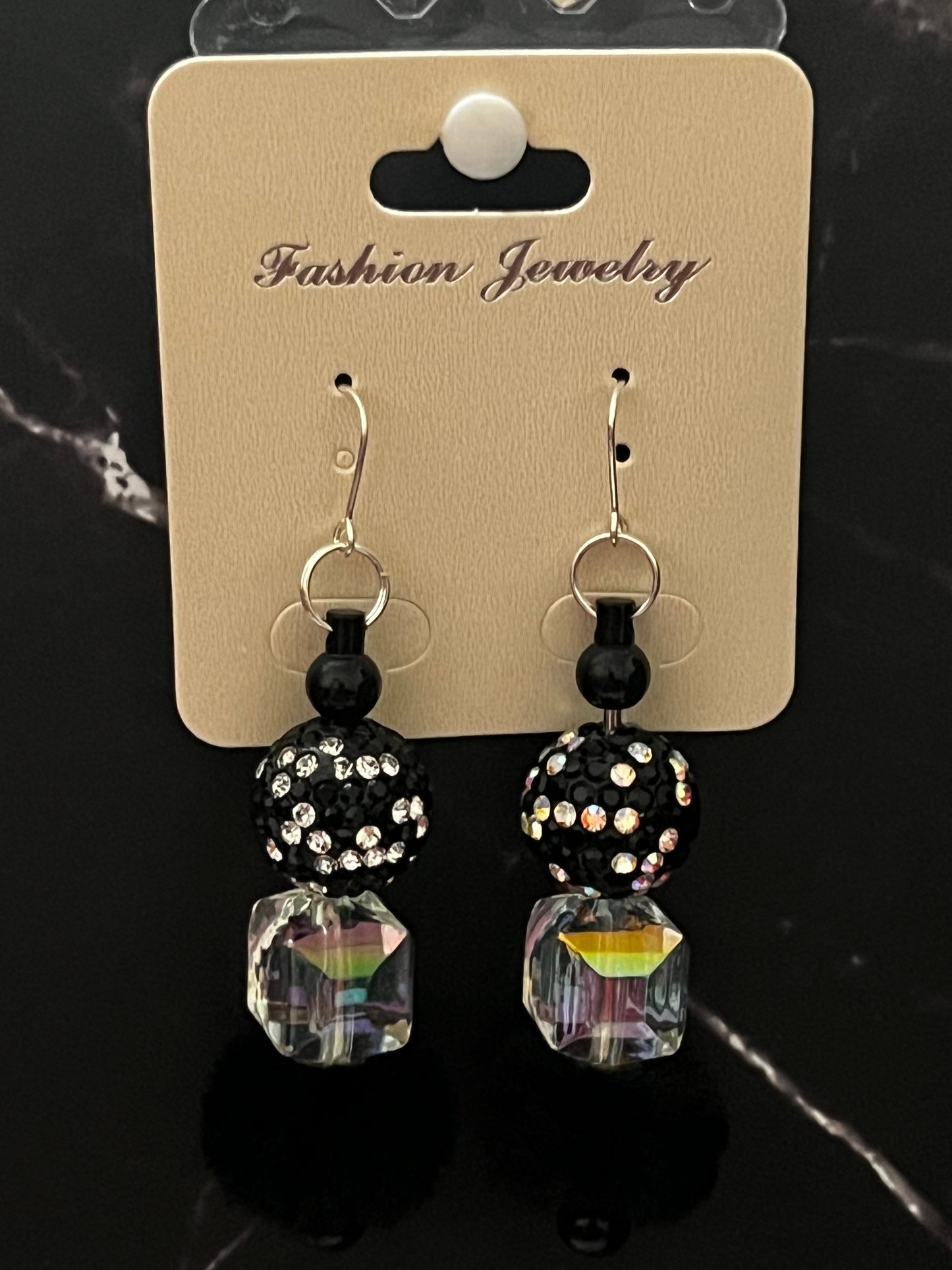 Hand Beaded Earrings Set C