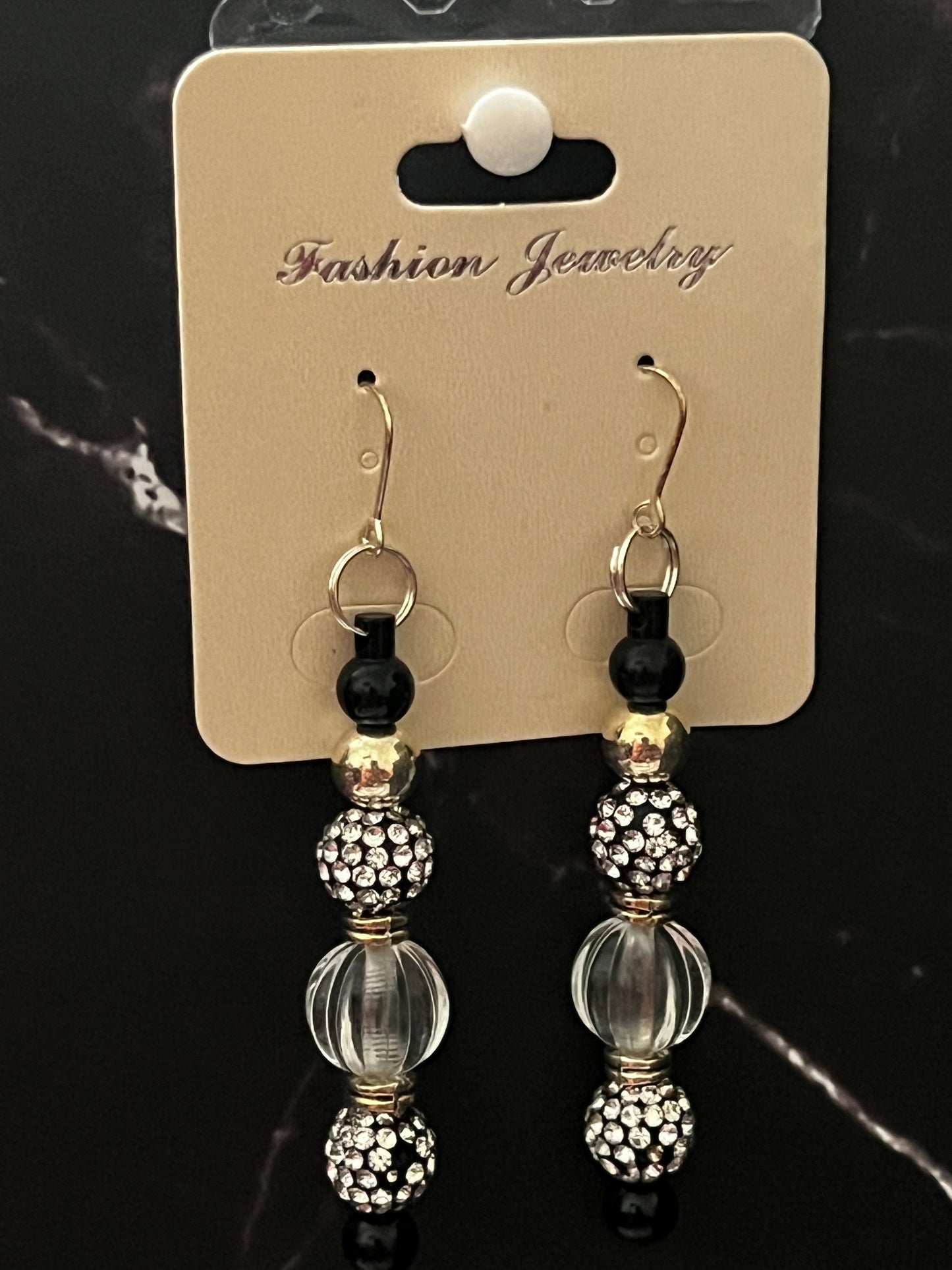 Hand Beaded Earrings Set C