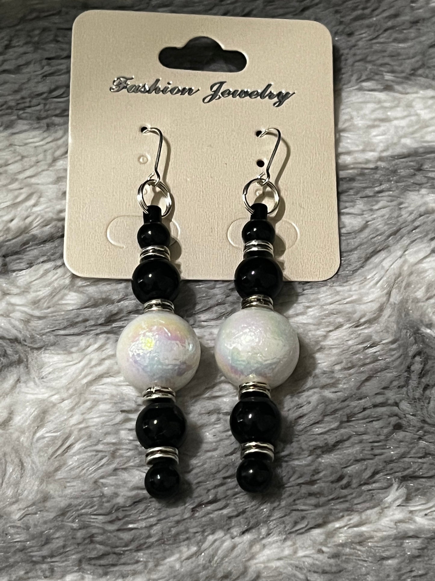 Hand Beaded Earrings Set C