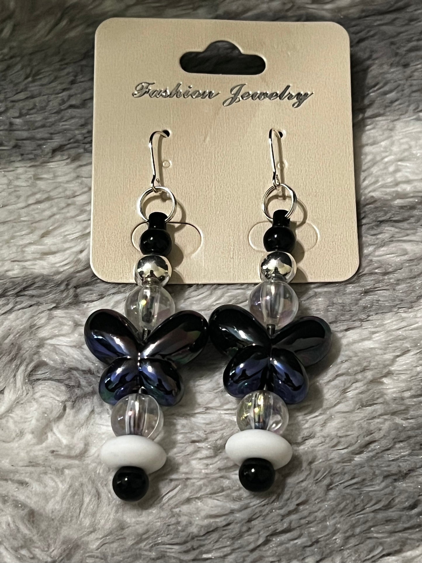 Hand Beaded Earrings Set C