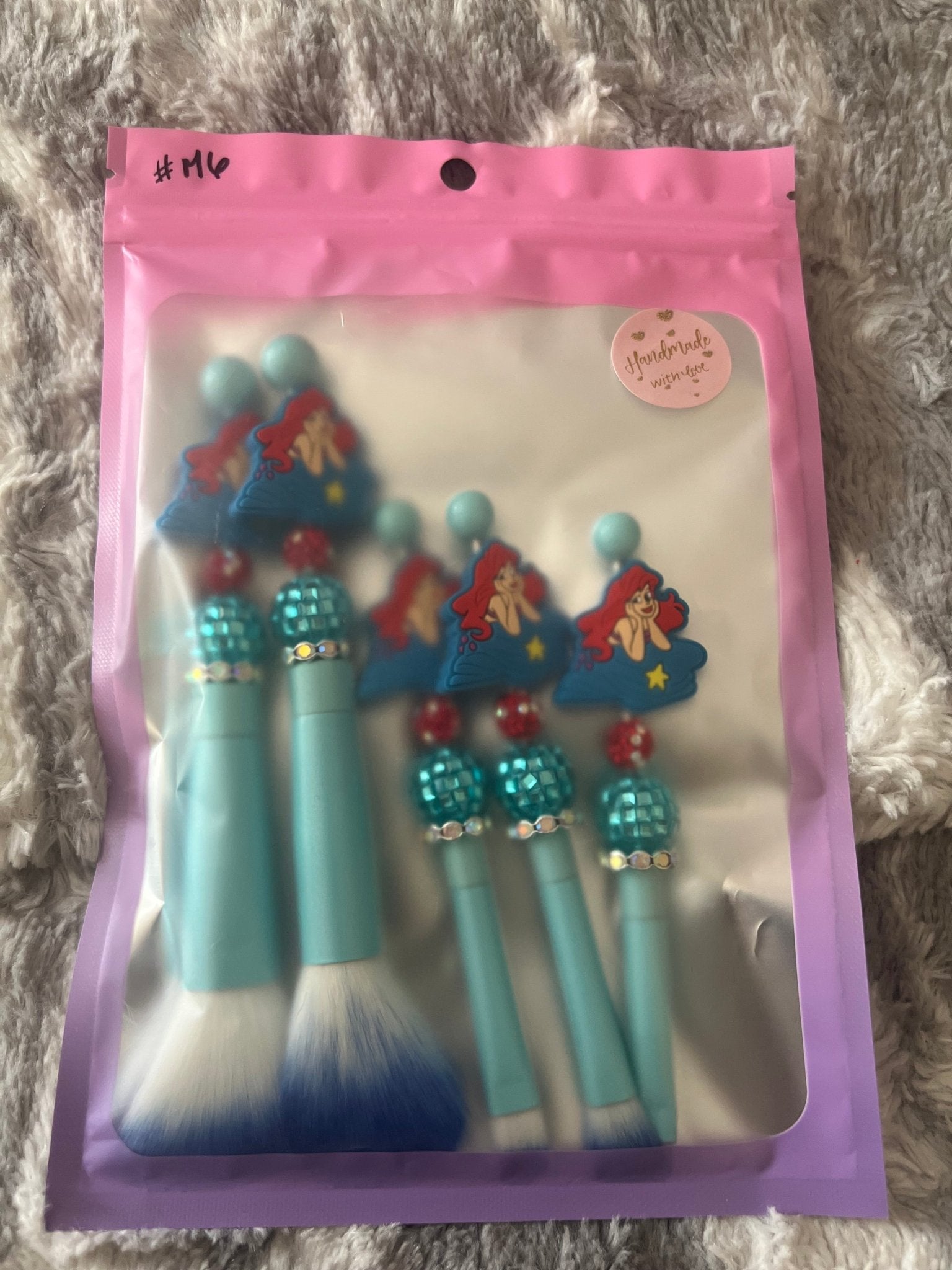 Ariel Makeup Brush Set - MOO Jewelry n Accessories Boutique